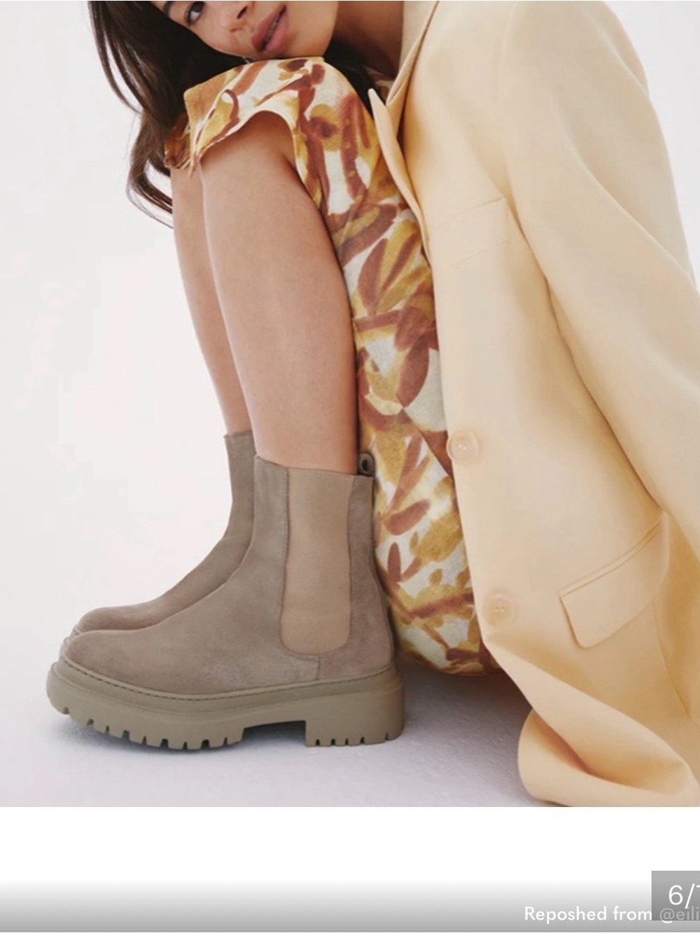 Maguire Corticella sand Suede boots - size 40